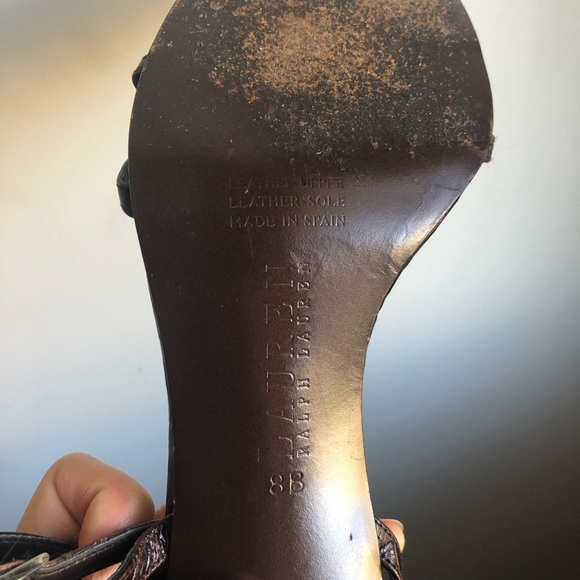 SOLD - Ralph Lauren sandals - Picture 6 of 6